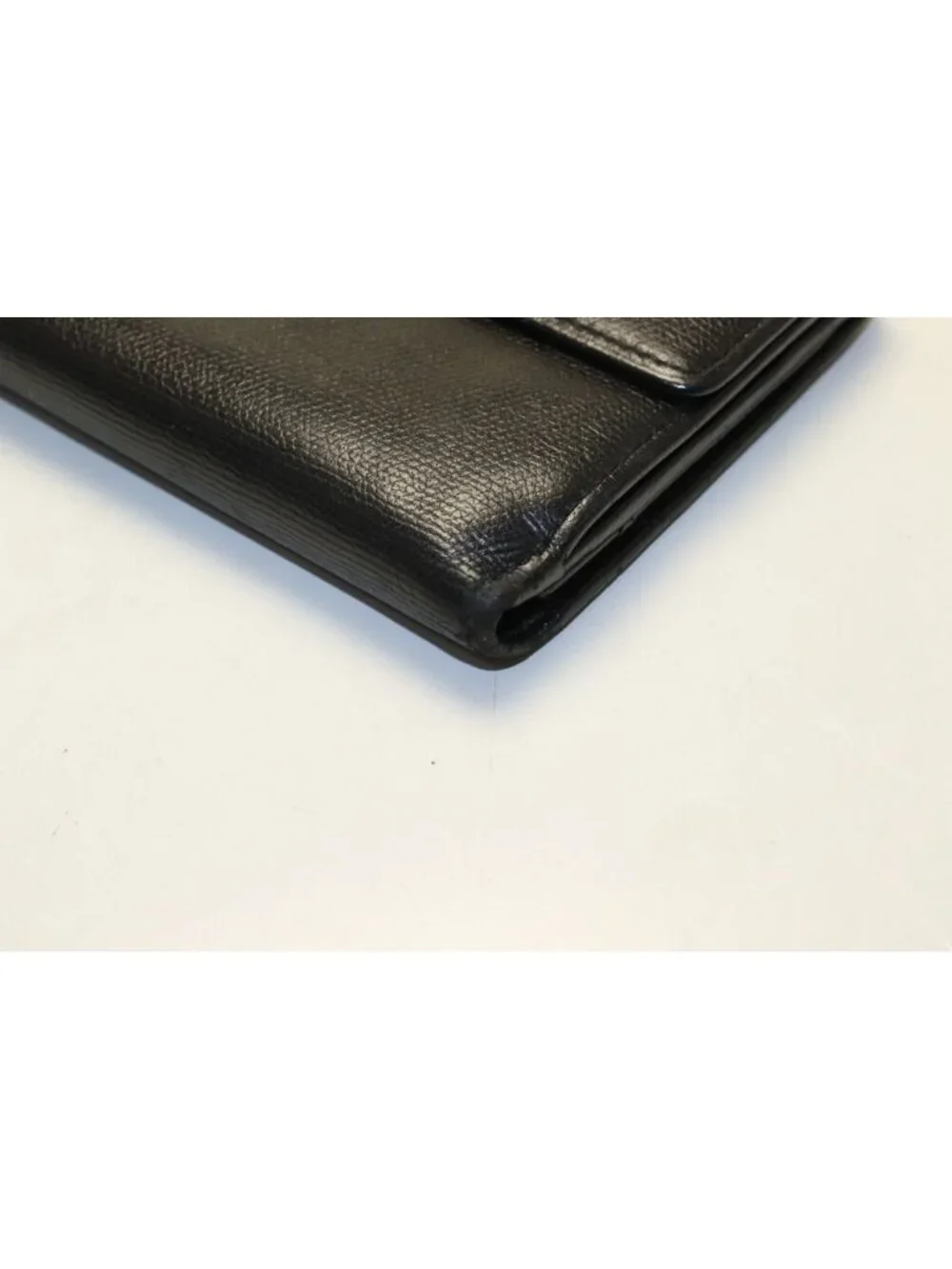 Chanel Leather Wallet Black